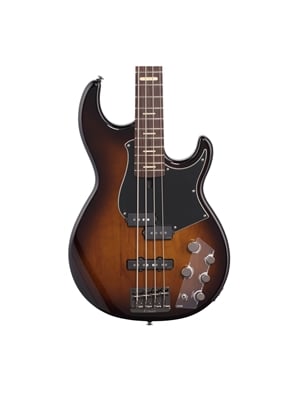 Yamaha BB734A Bass Guitar with Soft Case Dark Coffee Burst